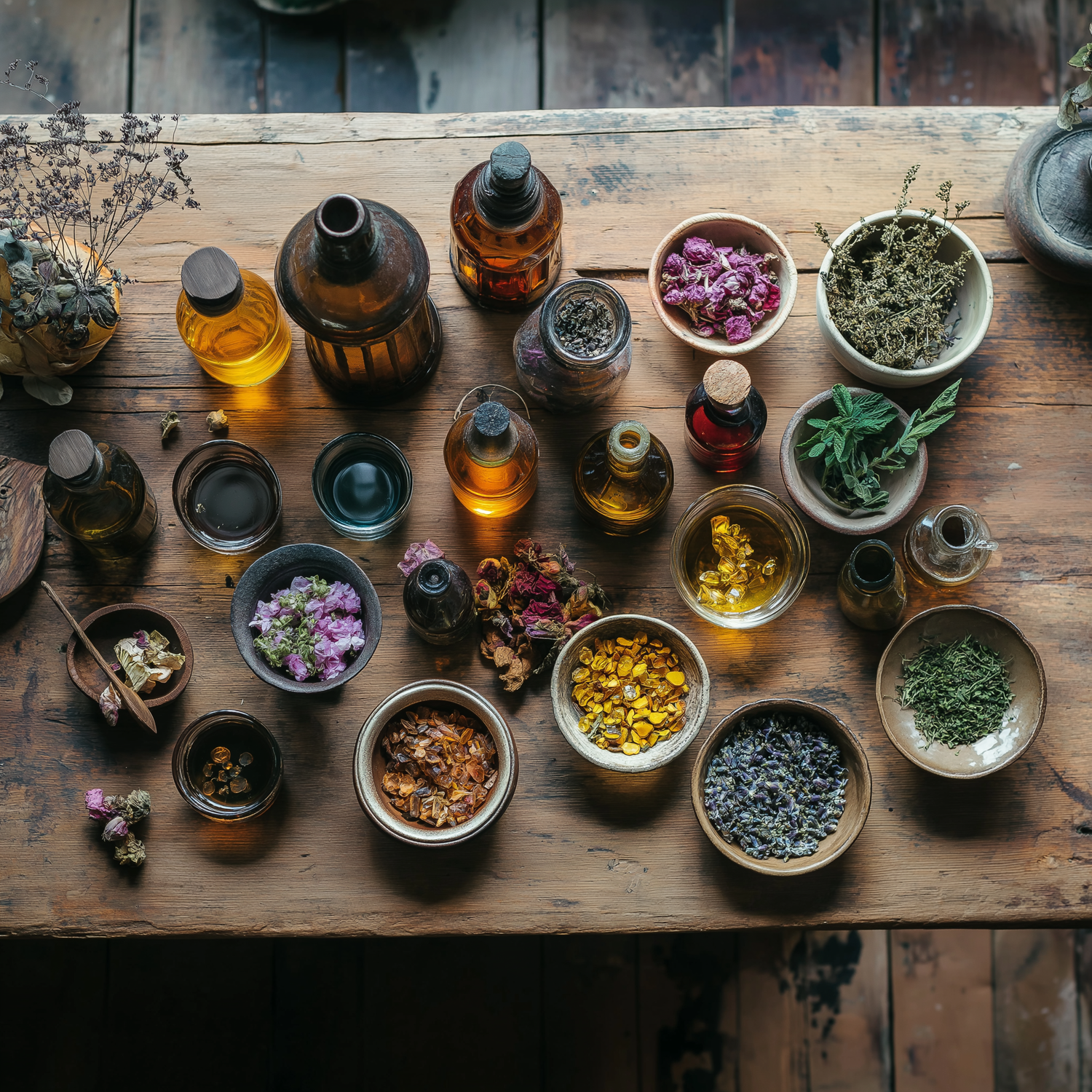 Herbal Tinctures & Elixirs