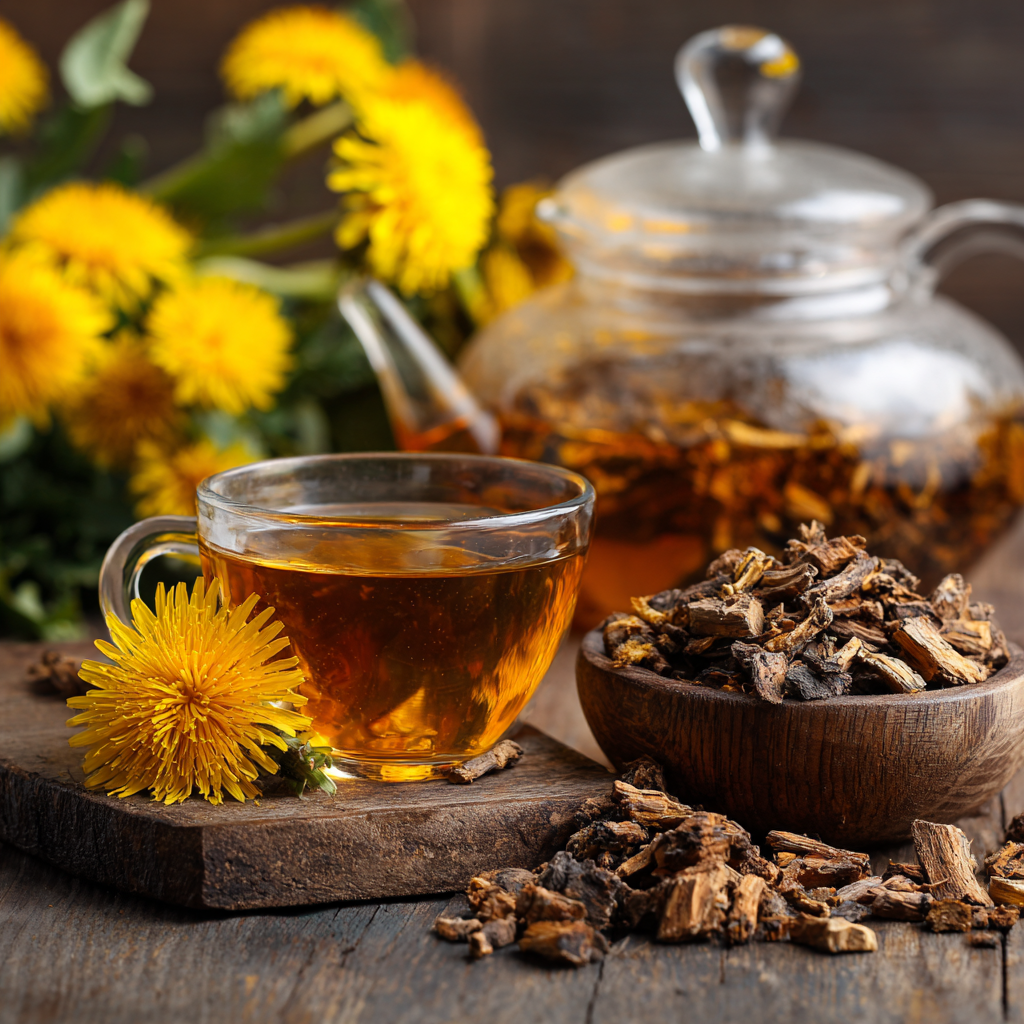 Organic Dandelion Root Infusion