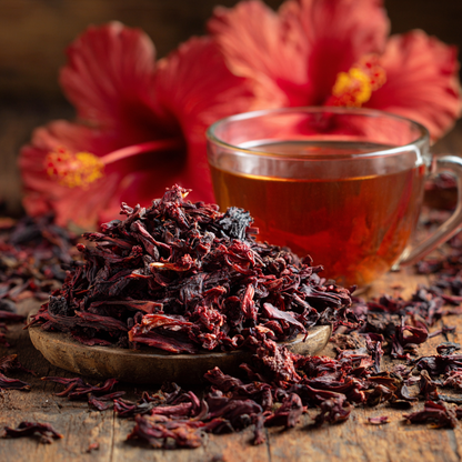 Organic Hibiscus Rosella Herbal Infusion